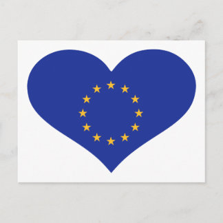 EU-Flagge Postkarte