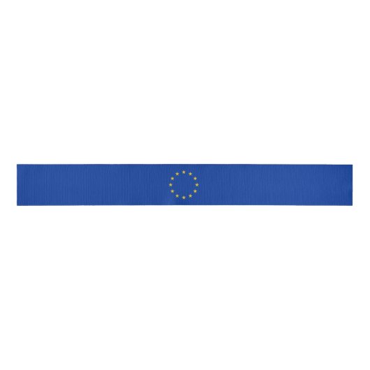 EU-Flagge Ripsband (Vorderseite)