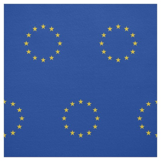 EU-Flagge Stoff (Muster)