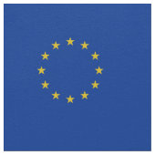 EU-Flagge Stoff (Nahaufnahme)