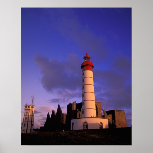 EU, Frankreich, Bretagne, Finistere, St. Poster (Vorne)