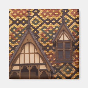 EU, Frankreich, Burgund, Côte d'Or, Beaune. Geflie Magnet