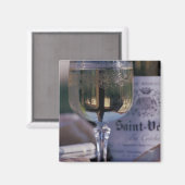 EU, Frankreich, Chablis, lokaler Wein Magnet (Vorderseite/Rückseite)