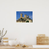 EU, Frankreich, Foix, Ariege, Pyrenäen. Chateau Poster (Küche)