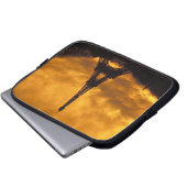 EU, Frankreich, Paris.  Eiffelturm. Laptopschutzhülle (Vorne Knopf)