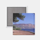 EU, Frankreich, Provence, Cassis Magnet (Vorderseite/Rückseite)
