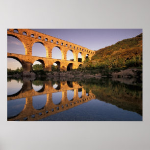 EU, Frankreich, Provence, Gard, Pont du Gard.2 Poster