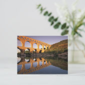 EU, Frankreich, Provence, Gard, Pont du Gard. 2 Postkarte (Stehend Vorderseite)