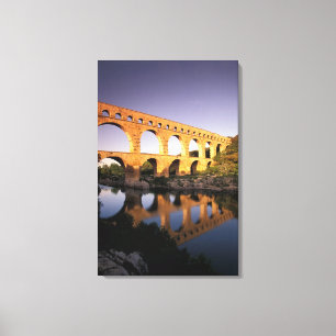 EU, Frankreich, Provence, Gard, Pont du Gard. 4 Leinwanddruck