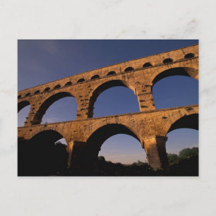 EU, Frankreich, Provence, Gard, Pont du Gard. 4 Postkarte