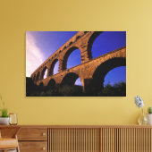 EU, Frankreich, Provence, Gard, Pont du Gard. Leinwanddruck (Insitu (Wohnzimmer))