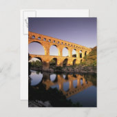 EU, Frankreich, Provence, Gard, Pont du Gard. Postkarte (Vorne/Hinten)