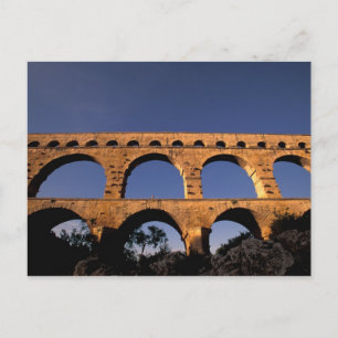 EU, Frankreich, Provence, Gard, Pont DU Gard. Postkarte