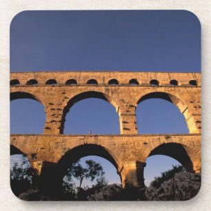 EU, Frankreich, Provence, Gard, Pont du Gard. römi Untersetzer