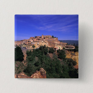 EU, Frankreich, Provence, Vaucluse, Rousillon. Button