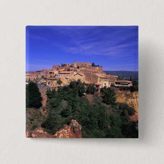 EU, Frankreich, Provence, Vaucluse, Rousillon. Button (Vorderseite)