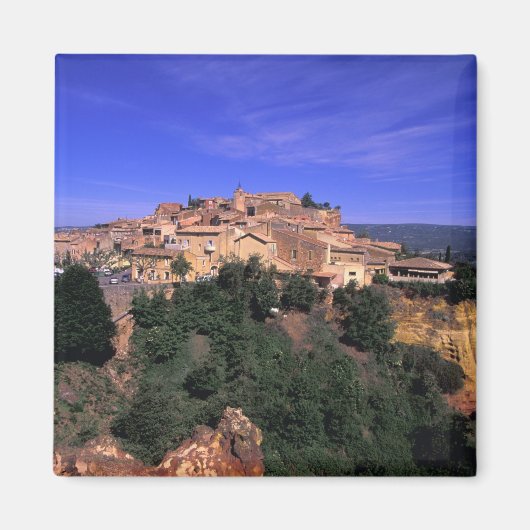 EU, Frankreich, Provence, Vaucluse, Rousillon. Magnet (Vorne)