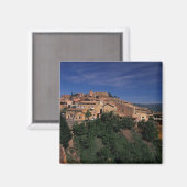 EU, Frankreich, Provence, Vaucluse, Roussillon. 4 Magnet (Vorderseite/Rückseite)