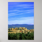 EU, Frankreich, Provence, Vaucluse, Roussillon. Poster (Vorne)