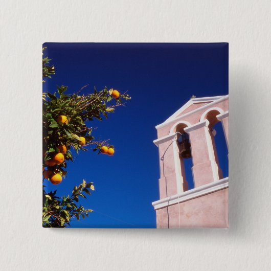 EU, Griechenland. Griechisch-orthodoxe Kirche Button (Vorderseite)