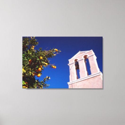EU, Griechenland. griechisch-orthodoxe Kirche Leinwanddruck (Vorderseite)