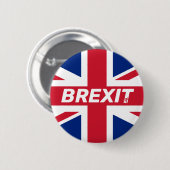 EU Jack Flag Brexit-Unterstützer-Abzeichen Verlass Button (Vorne & Hinten)