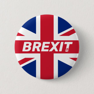 EU Jack Flag Brexit-Unterstützer-Abzeichen Verlass Button
