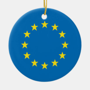 EU kennzeichnen (europäische Gewerkschafts-) Keramikornament