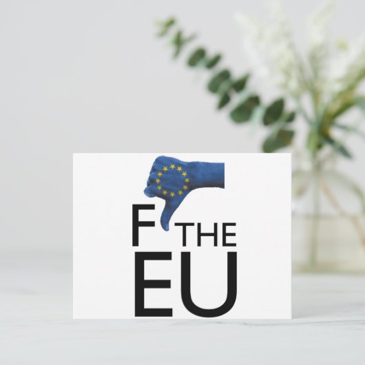 EU POSTKARTE (Stehend Vorderseite)