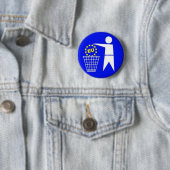 EU-Protest Button (Beispiel)