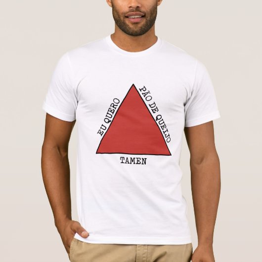 Eu quero pão de queijo tamen T-Shirt (Vorderseite)