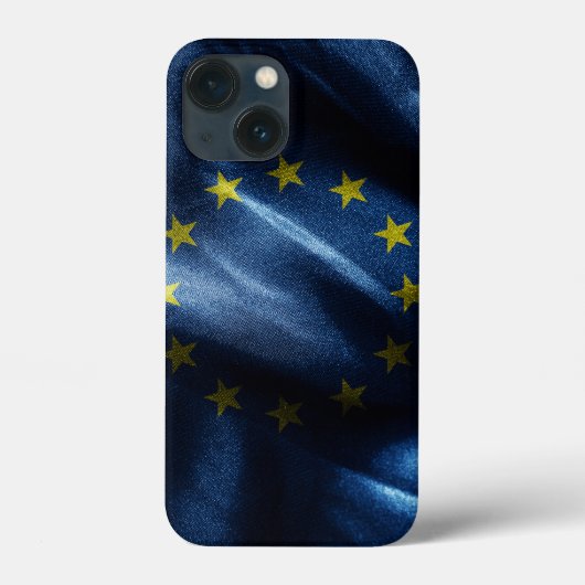 EU-Seidenflagge Case-Mate iPhone Hülle (Rückseite)