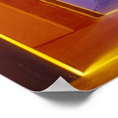 EU, Spanien, Barcelona Lit Doorway near Picasso Poster (Ecke)