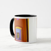 EU, Spanien, Barcelona. Türe nahe Picasso Tasse (Vorderseite Links)