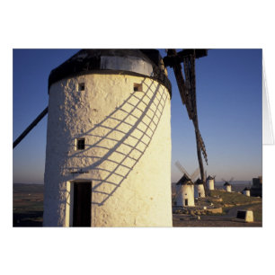 EU, Spanien, Consuegro, La Mancha. Windmühlen und