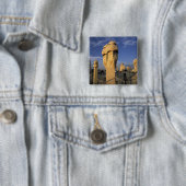 EU, Spanien, Katalonien, Barcelona. Antonio Gaudi Button (Beispiel)