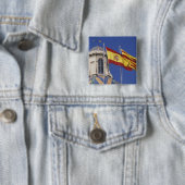 EU, Spanien, Katalonien, Palau de la Generalitat. Button (Beispiel)
