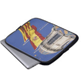 EU, Spanien, Katalonien, Palau de la Generalitat. Laptopschutzhülle (Vorne Knopf)