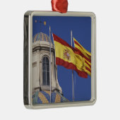 EU, Spanien, Katalonien, Palau de la Generalitat. Silbernes Ornament (Rechts)