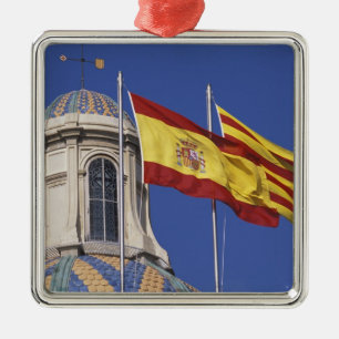 EU, Spanien, Katalonien, Palau de la Generalitat. Silbernes Ornament