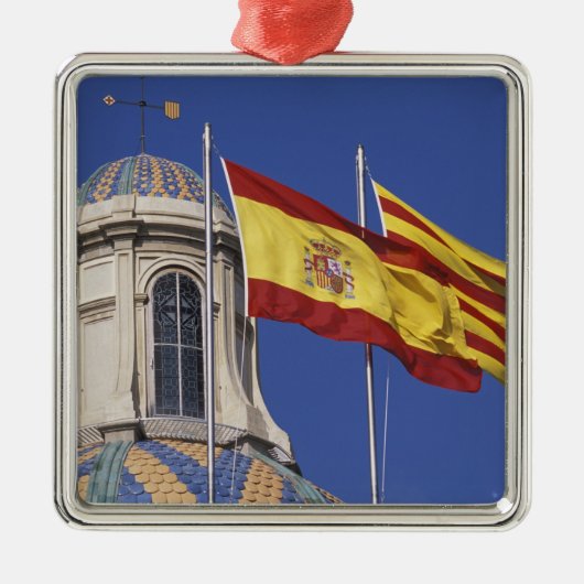 EU, Spanien, Katalonien, Palau de la Generalitat. Silbernes Ornament (Vorne)