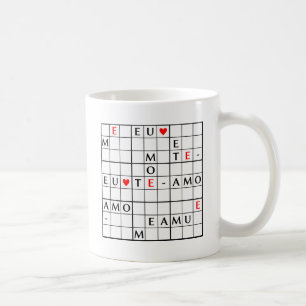 Eu te Amo Kaffeetasse