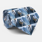 EU-Touchscreen-Konzept für europäische Gewerkschaf Krawatte (Gerollt)