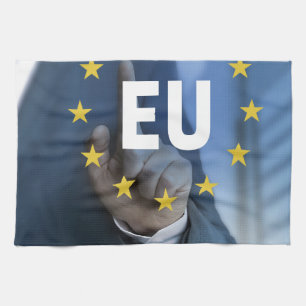 EU-Touchscreen-Konzept für europäische Gewerkschaf Küchentuch