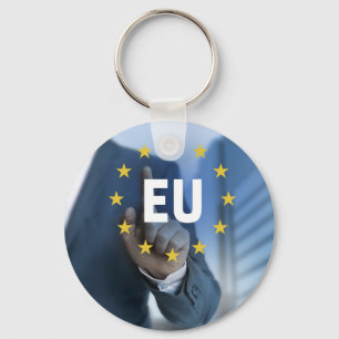 EU-Touchscreen-Konzept für europäische Gewerkschaf Schlüsselanhänger