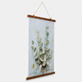 eucaliptus Wood Topped Wall Tapestry Wandteppich Mit Holzrahmen (Gewinkelt)