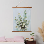 eucaliptus Wood Topped Wall Tapestry Wandteppich Mit Holzrahmen (Schlafzimmer)