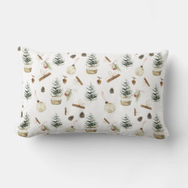 Eucalyptus Acorns Weihnachten Lendenkissen