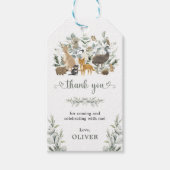 Eucalyptus Australian Animals Birthday Vielen Dank Geschenkanhänger (Vorderseite)