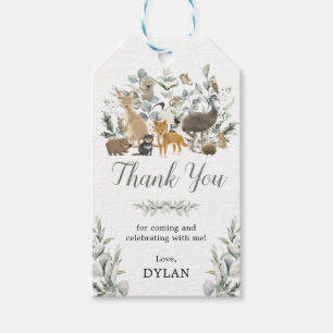 Eucalyptus Australian Animals Birthday Vielen Dank Geschenkanhänger